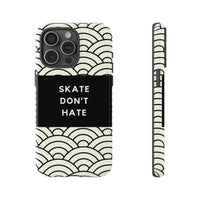 Skate Don't Hate iPhone 13 Mini Tough Case with minimalist Design