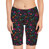 Front view model wearing Midnight shorts, showing full front and leg fit.
