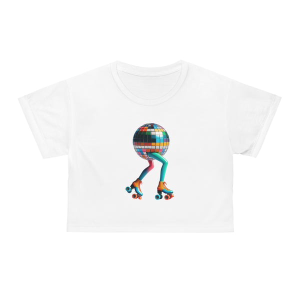 Go Go Disco Crop Tee