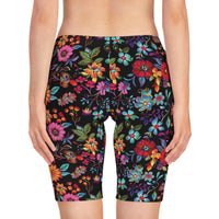 Back-facing view of Noir shorts on model, emphasizing sculpted finish and subtle detail.