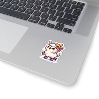 Chibi llama in Roller Skates Sticker