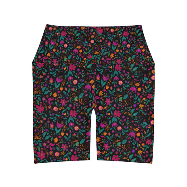 Blossom Babe Floral Biker Shorts | MIDNIGHT |