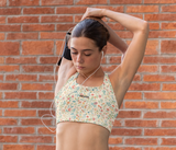 Blossom Babe Floral Sports Bra | MORNING |