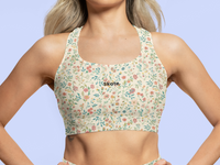 Blossom Babe Floral Sports Bra | MORNING |