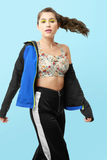 Petal Power Floral Sports Bra | CREAM |