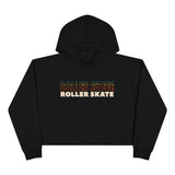 roller skate hoodie - cropped pullover