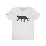 cat on roller skates cartoon shirt