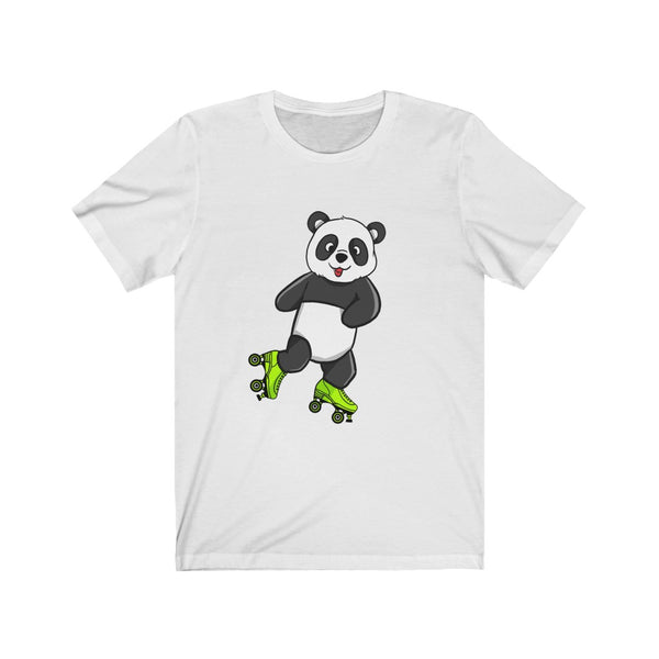 panda on roller skates